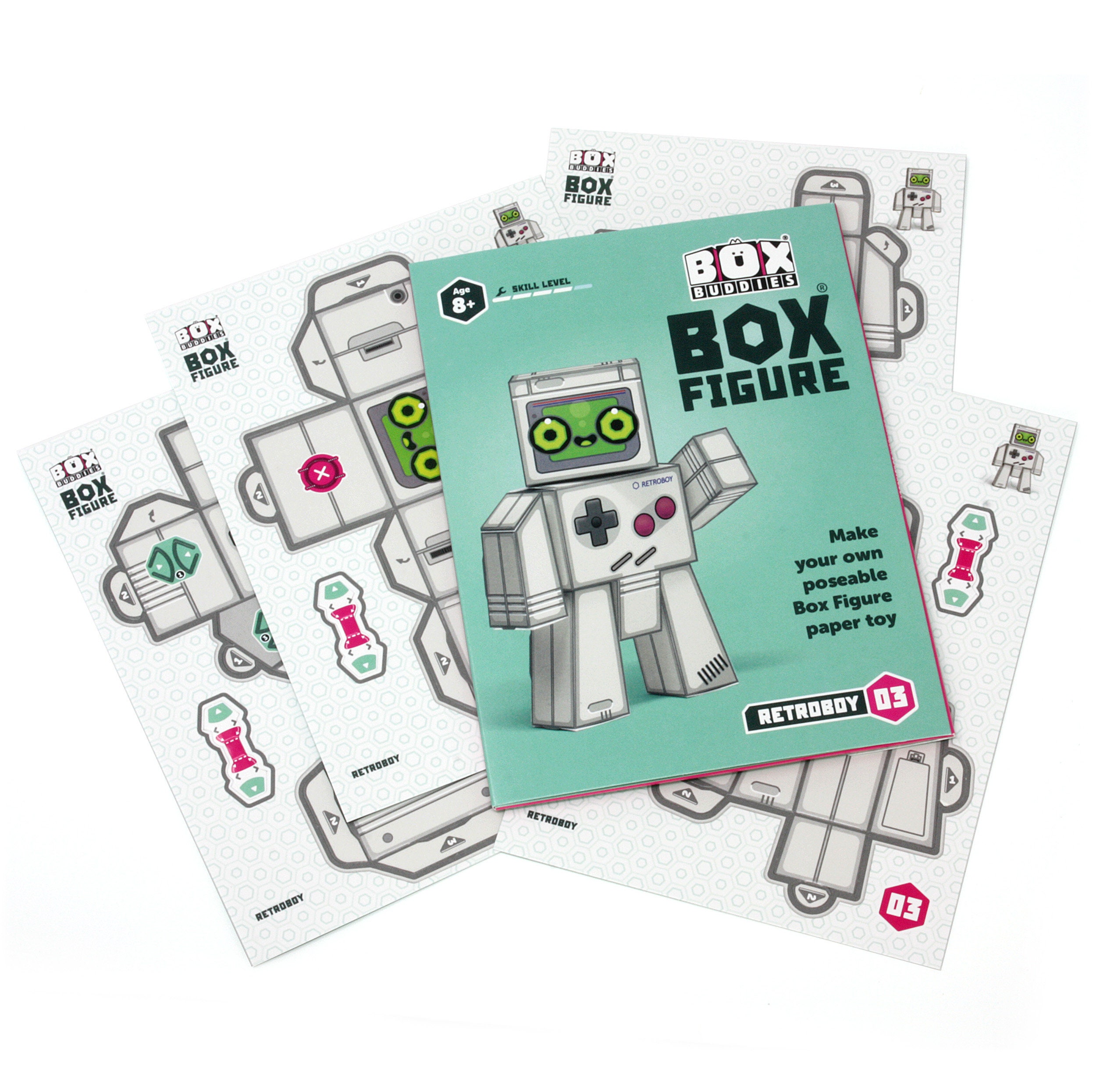 Box Buddies Boxibos Monsters - Pack Of 12 Mini Box Monster - Paper Crafts For Children, Party Bag Fillers, Pocket Money Toy - View #5