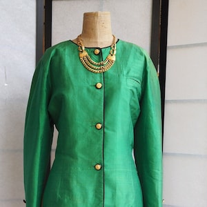 Green new arrivals evening jacket