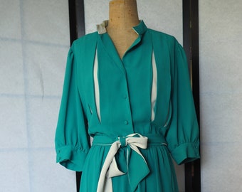 1980's Pleated Dress