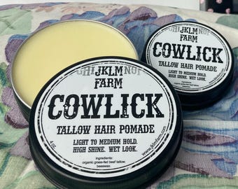 Cowlick Tallow Hair Pomade