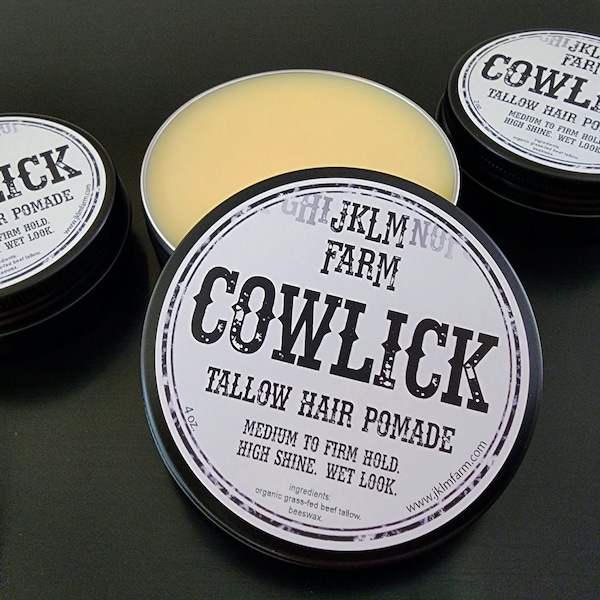 Cowlick Tallow Hair Pomade