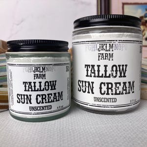 Tallow Sun Cream