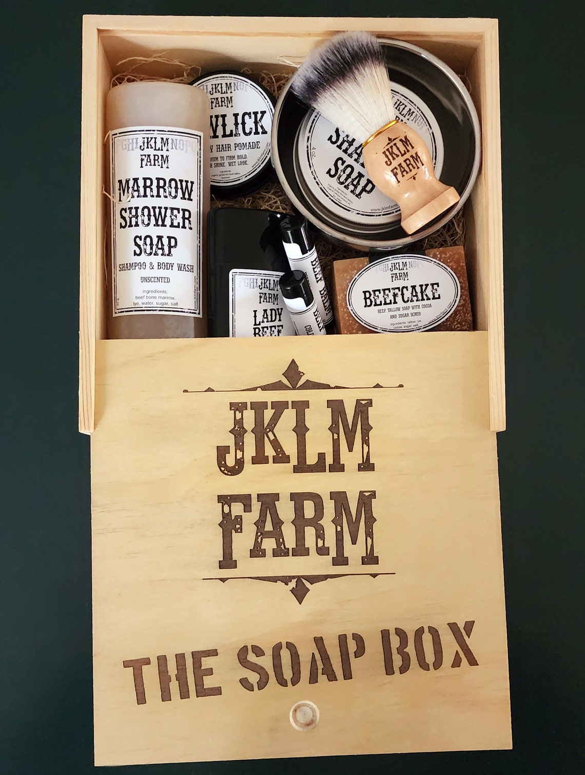 Sample Soap Box Set JKLM Farm Soap Box: Artisan Soap Gift Set - Etsy