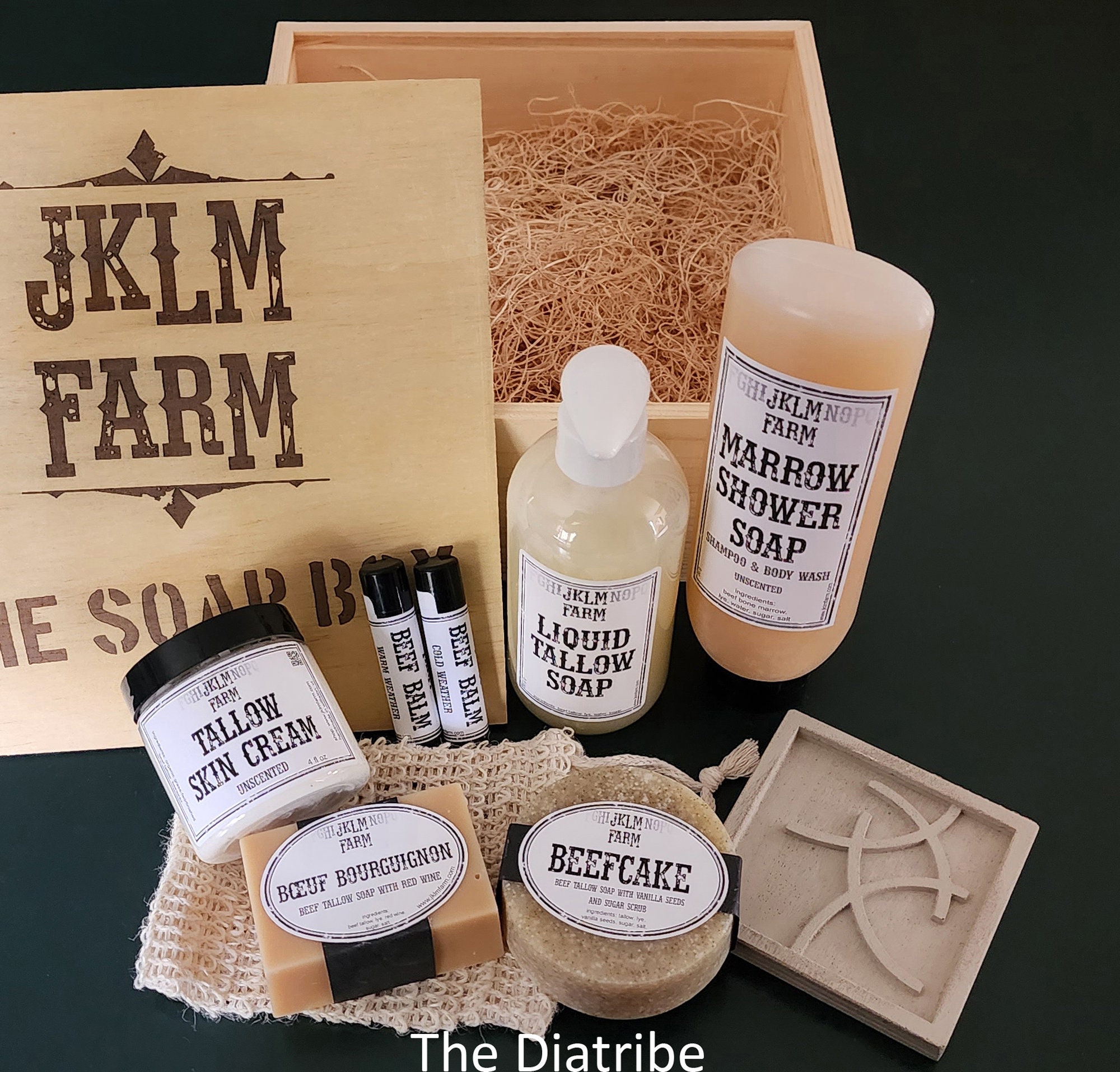 Sample Soap Box Set JKLM Farm Soap Box: Artisan Soap Gift Set - Etsy