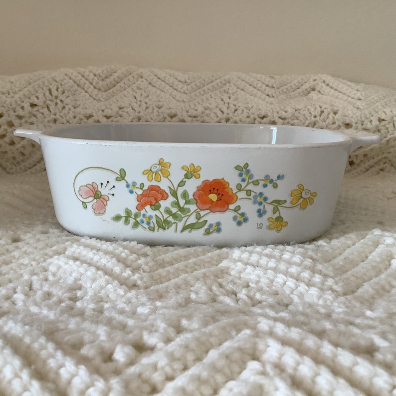 Vintage Corning Ware Wildflower 2-Quart Saucepan (A-2-B)