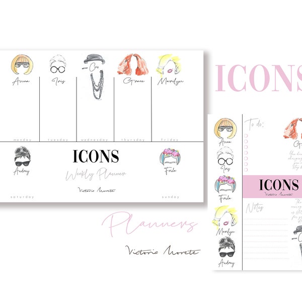 ICONS planners set x 2