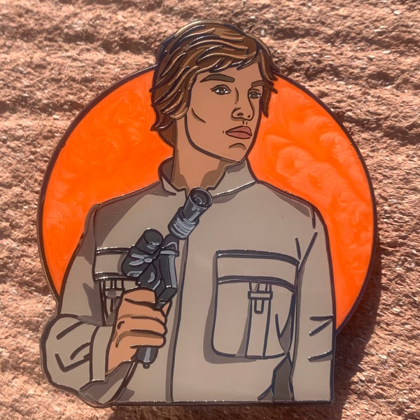 Luke Skywalker Inspired Enamel Pin