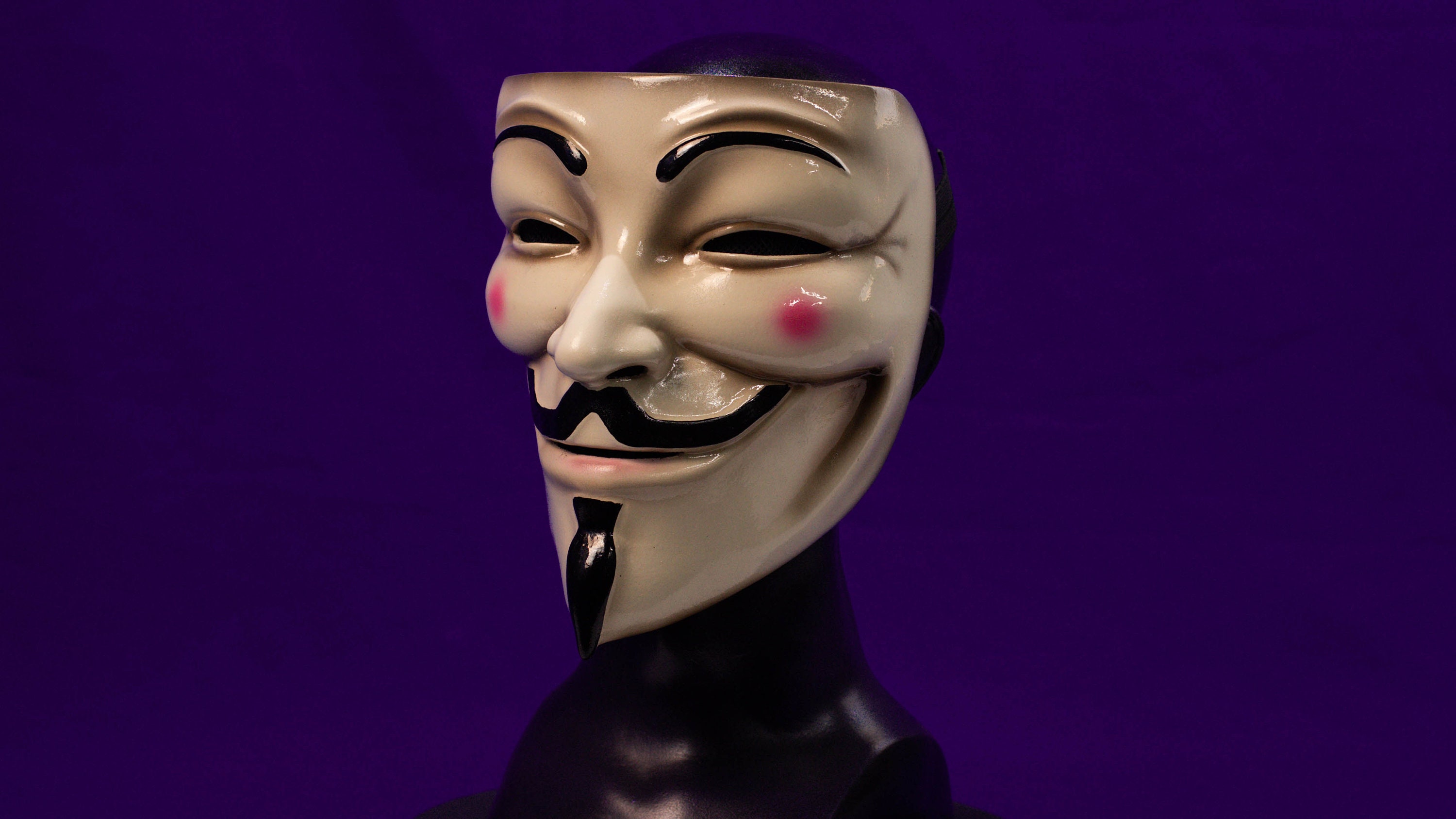 GUY FAWKES  Guy Fawkes half Joker mask V for mask Vendetta mask