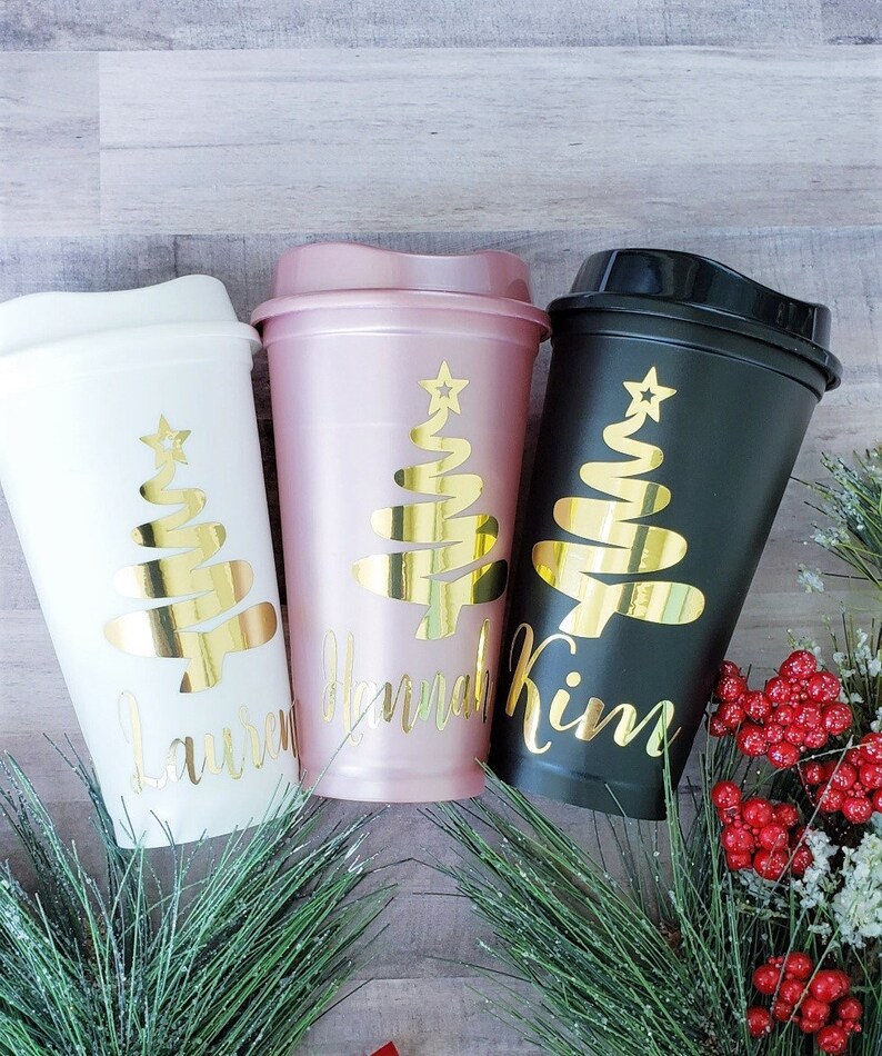 Personalized Travel Coffee Cup 16oz. Reusable Plastic Coffee Etsy