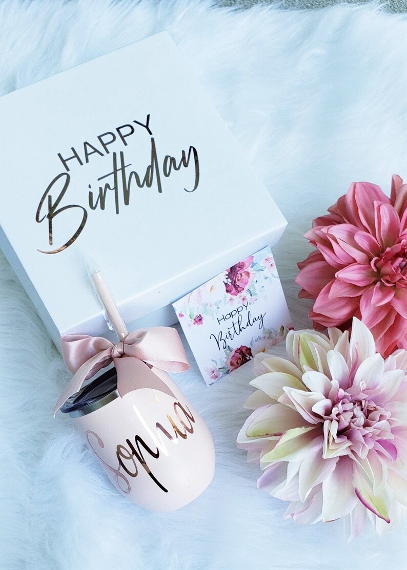 Birthday Gift Box for Best Friend Happy Birthday Gift Box Etsy