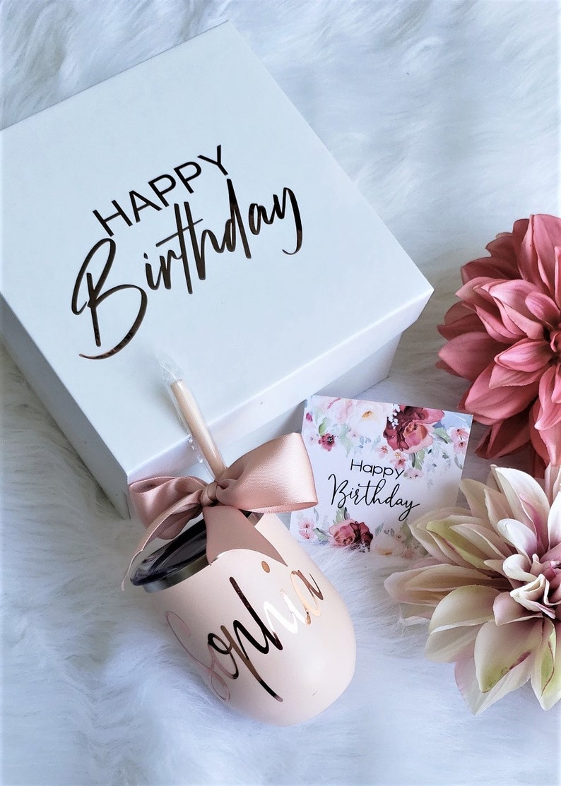 Birthday Gift Box for Best Friend Happy Birthday Gift Box Etsy