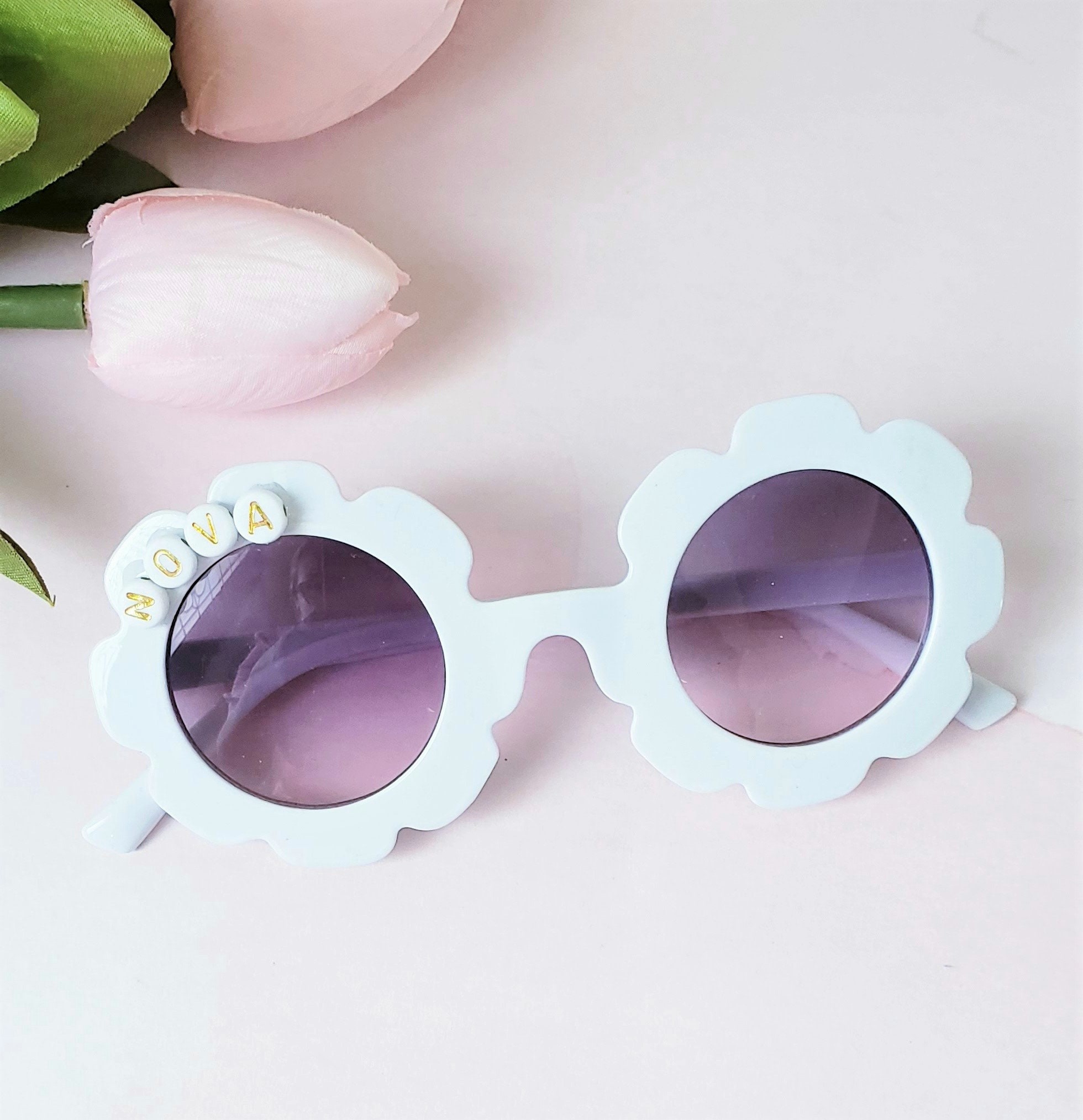 Flower Girl Sunglasses Toddler Kid Child Flower Shaped Etsy