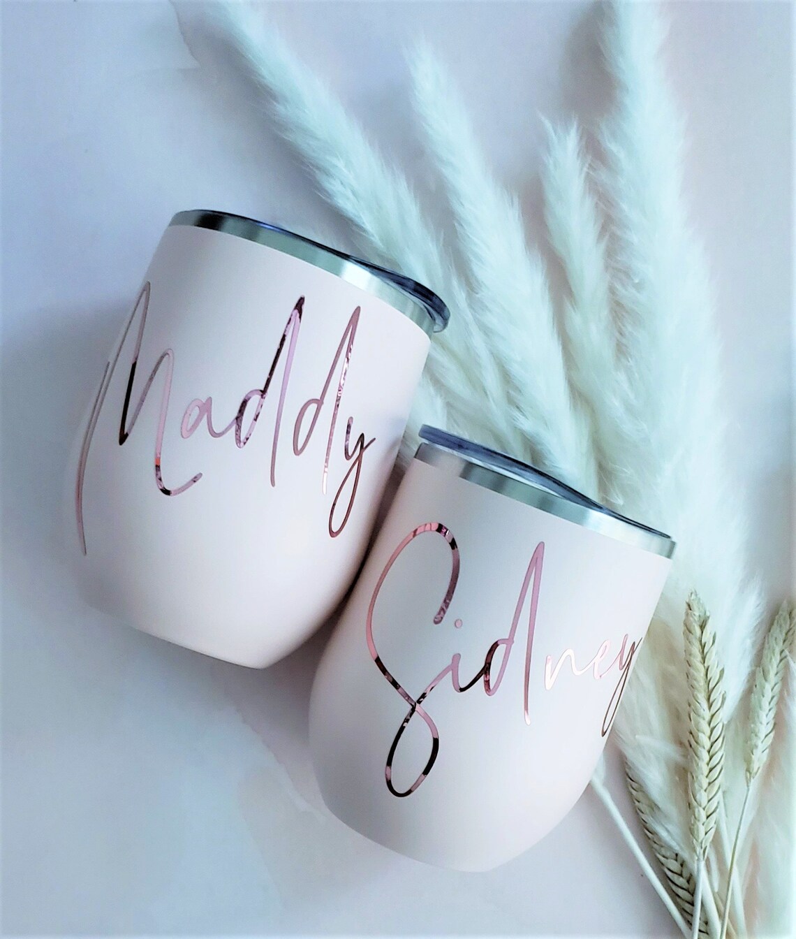 blush wine tumbler