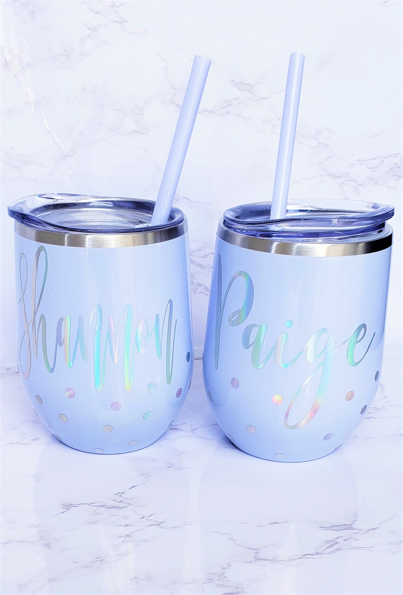 blush wine tumbler