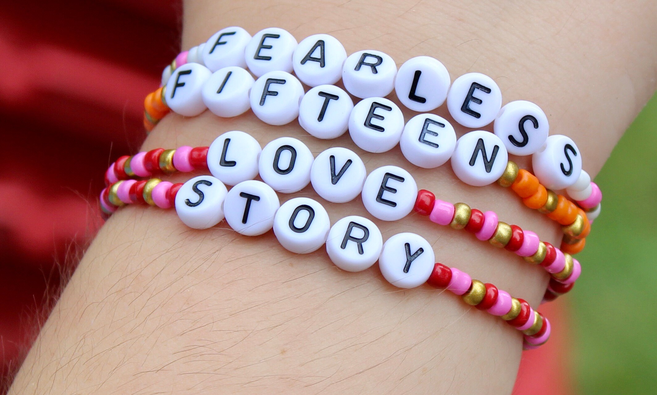Fearless Beaded Bracelets Taylor Swift Etsy