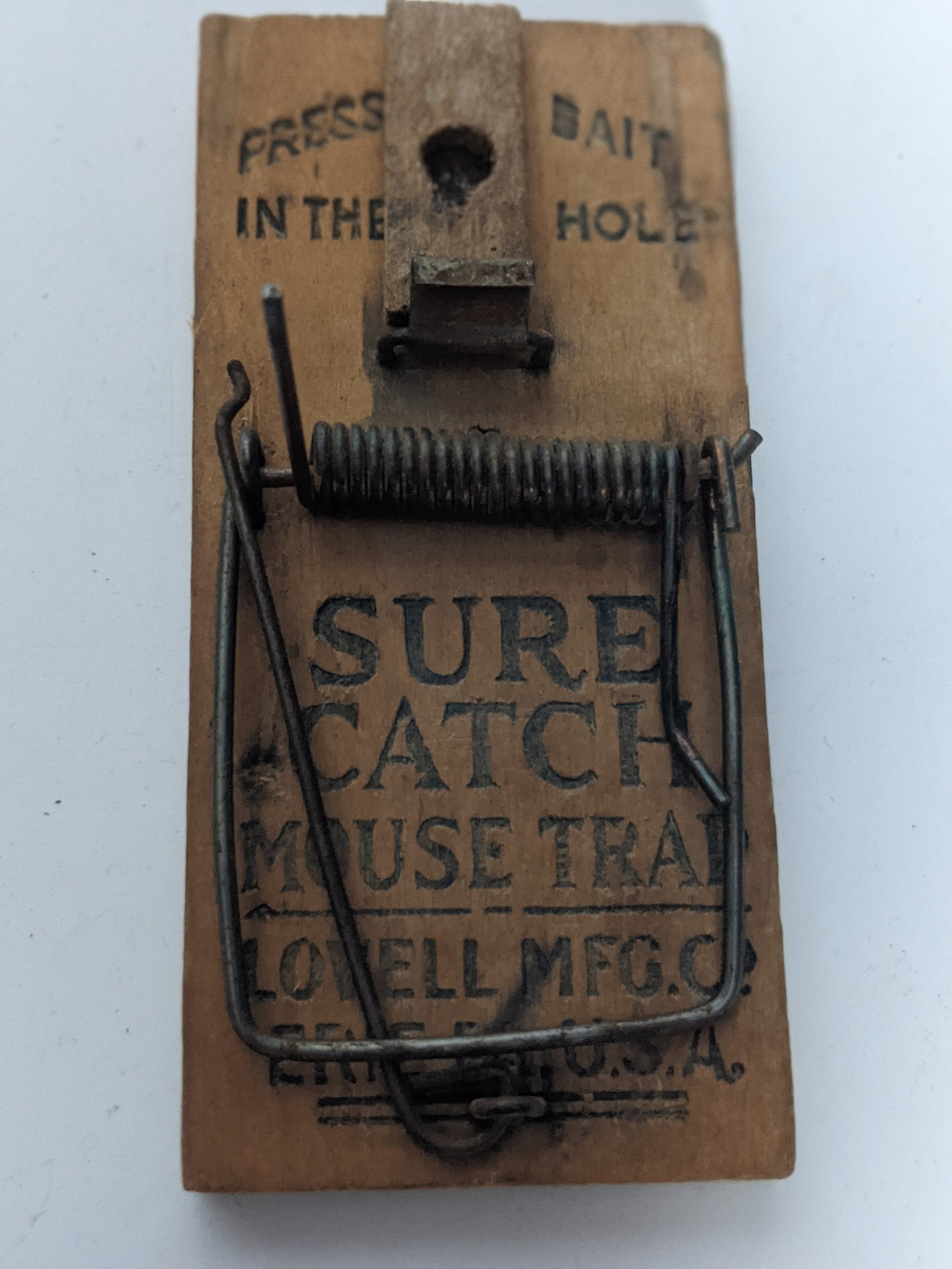 Vintage Mouse Trap Sure Catch Etsy