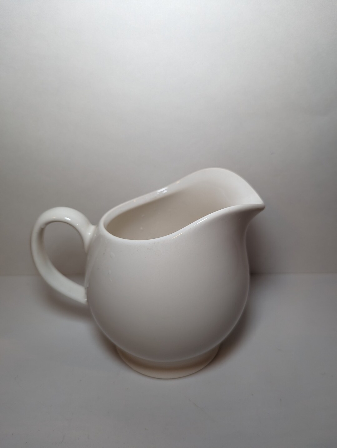 Pfaltzgraff White Pitcher - Etsy