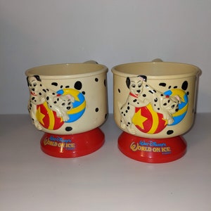 Disney on Ice - 101 Dalmatians souvenir collectible mugs