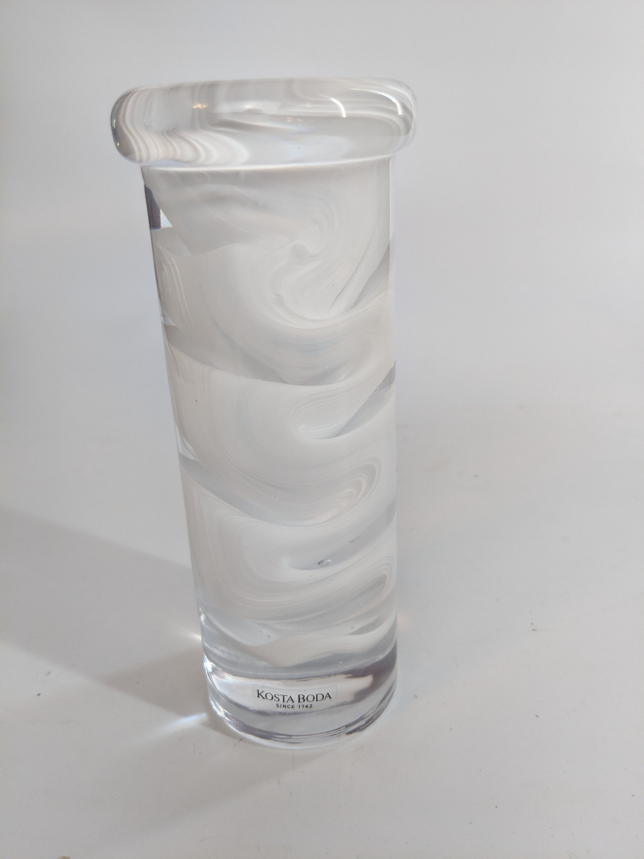 Kosta Boda Vintage Glass Candlestick Etsy