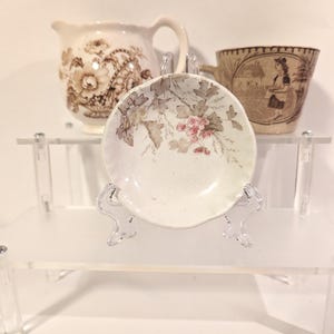 Antique English Brown Transfer Ware