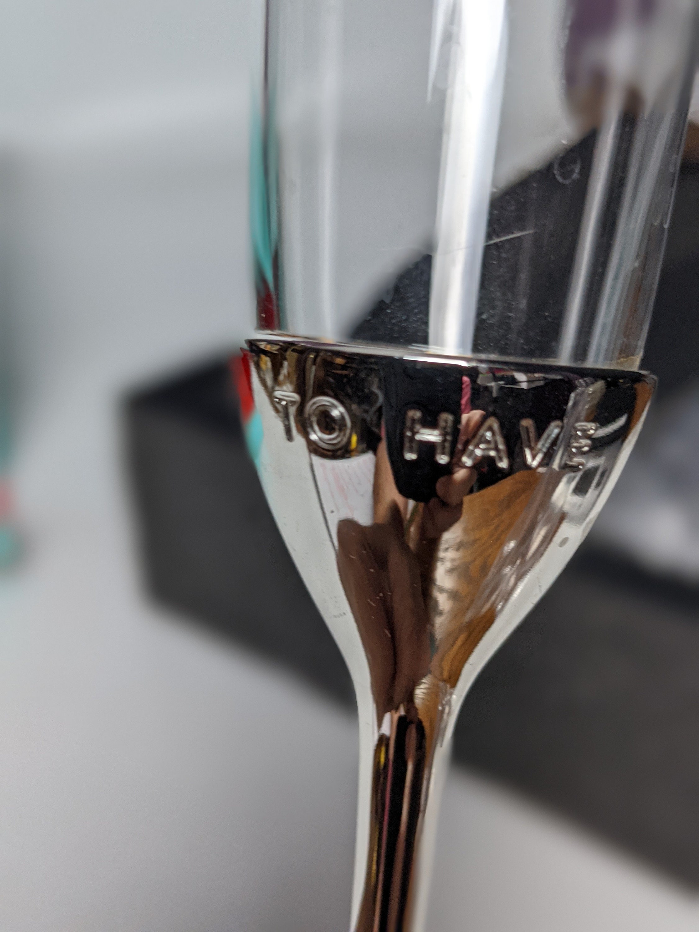 Kate Spade Champagne Flutes To Have And To Hold