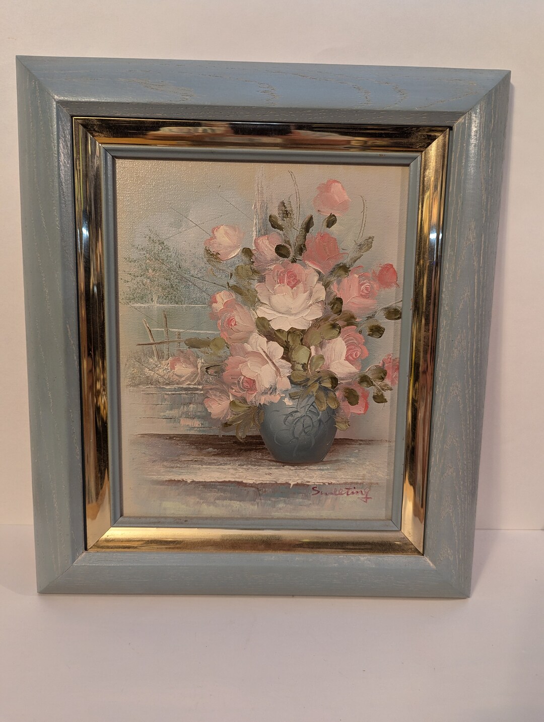 Original Oil Still Life Floral Painting - Signed - Etsy