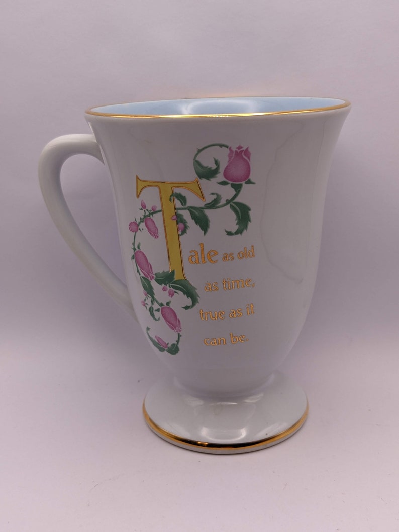Vintage Disney Princess Pedestal Mugs Etsy