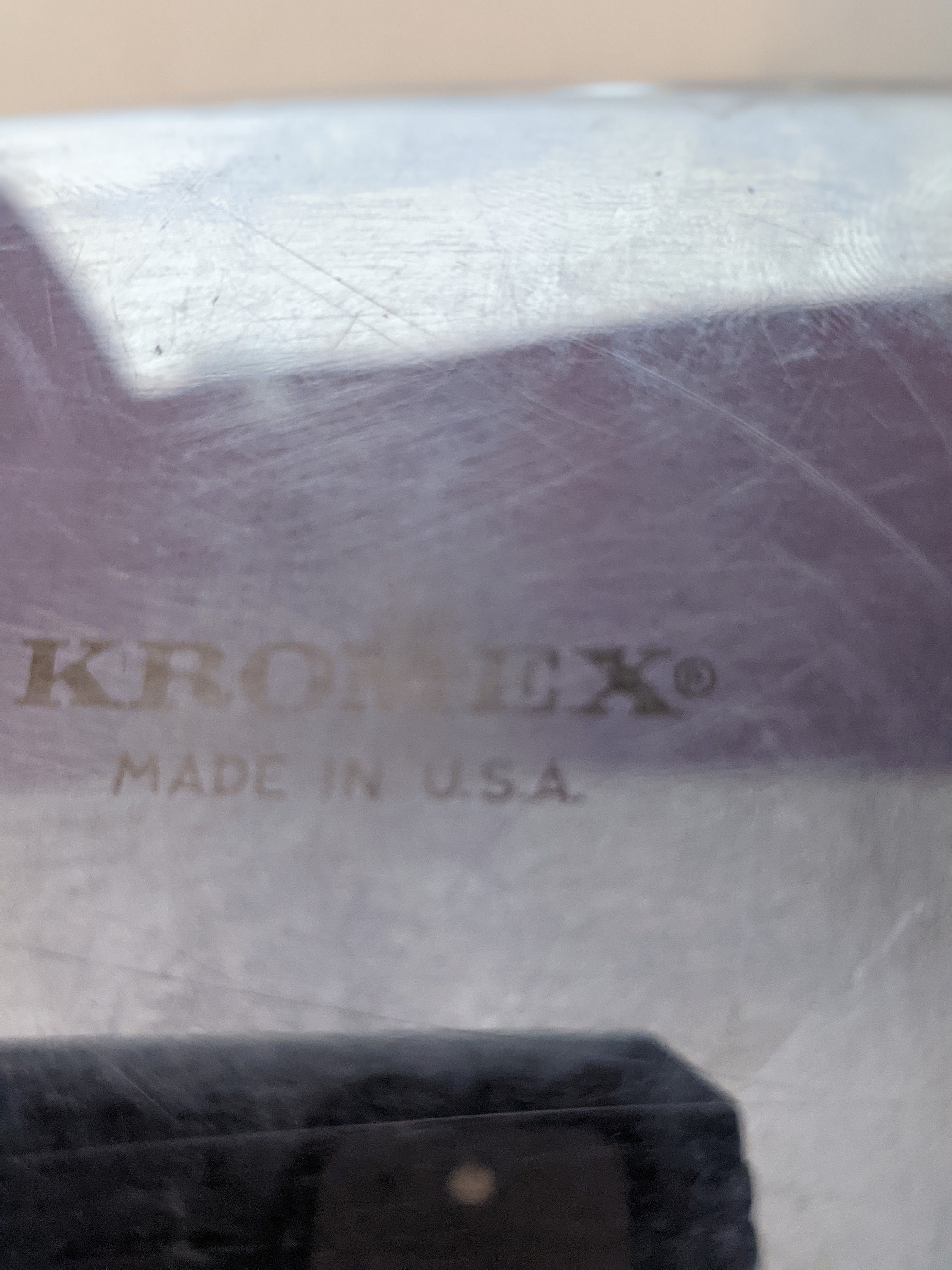 Vintage Kromex Butter Dish With Glass Liner Etsy