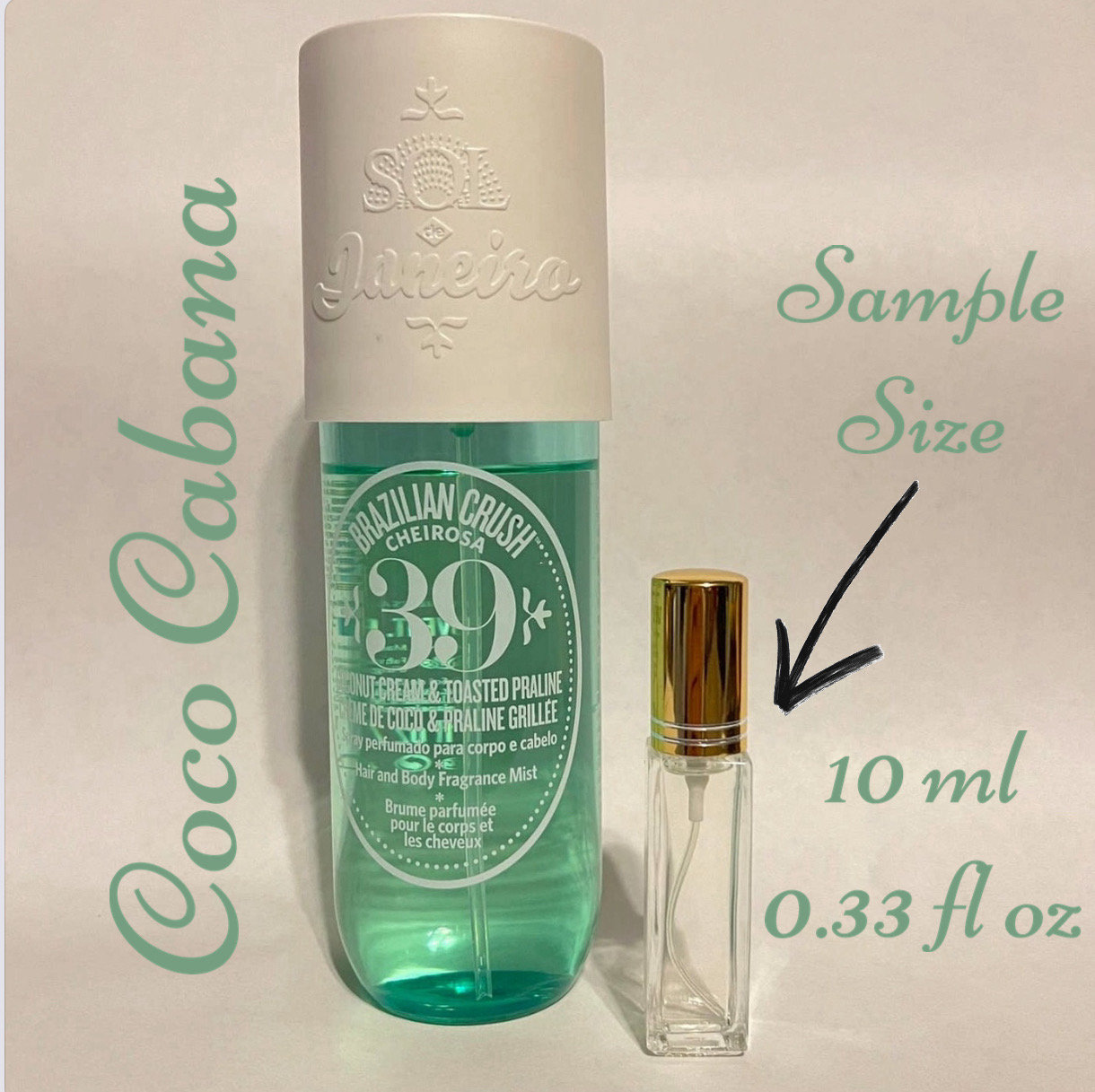 SOL DE JANEIRO Brazilian Crush Cheirosa 40, 39, 62, 68, 71, 59, Perfume Mist