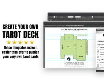Tarot Deck DIY Publisher (Basic Template Pack)