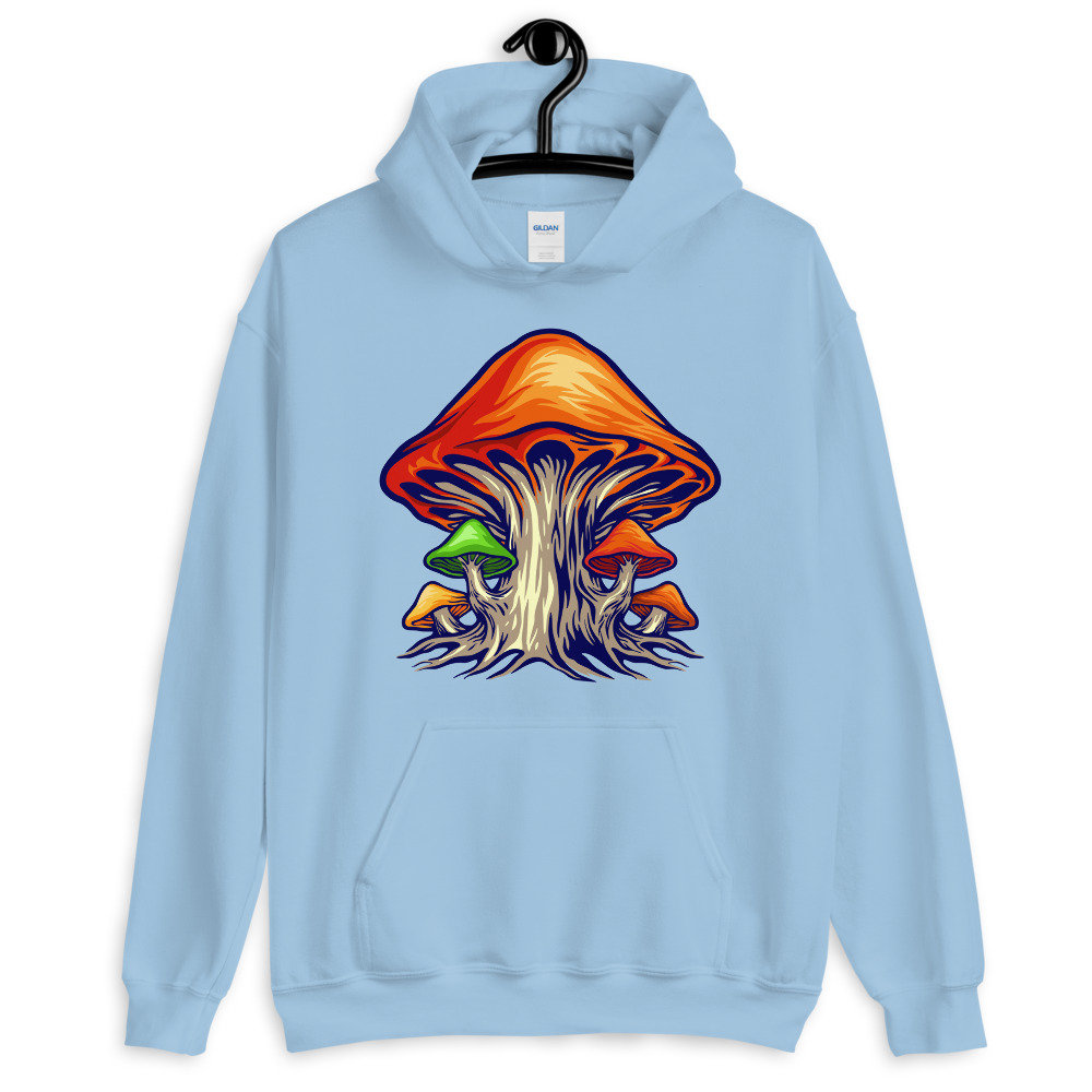 Mushroom Unisex Hoodie Mushroom Hoodie Mushroom Sweater Etsy
