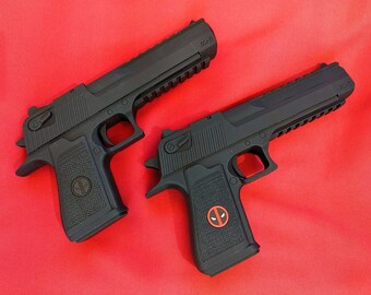 Deadpool replica prop guns. Desert Eagle replica, set(pair)