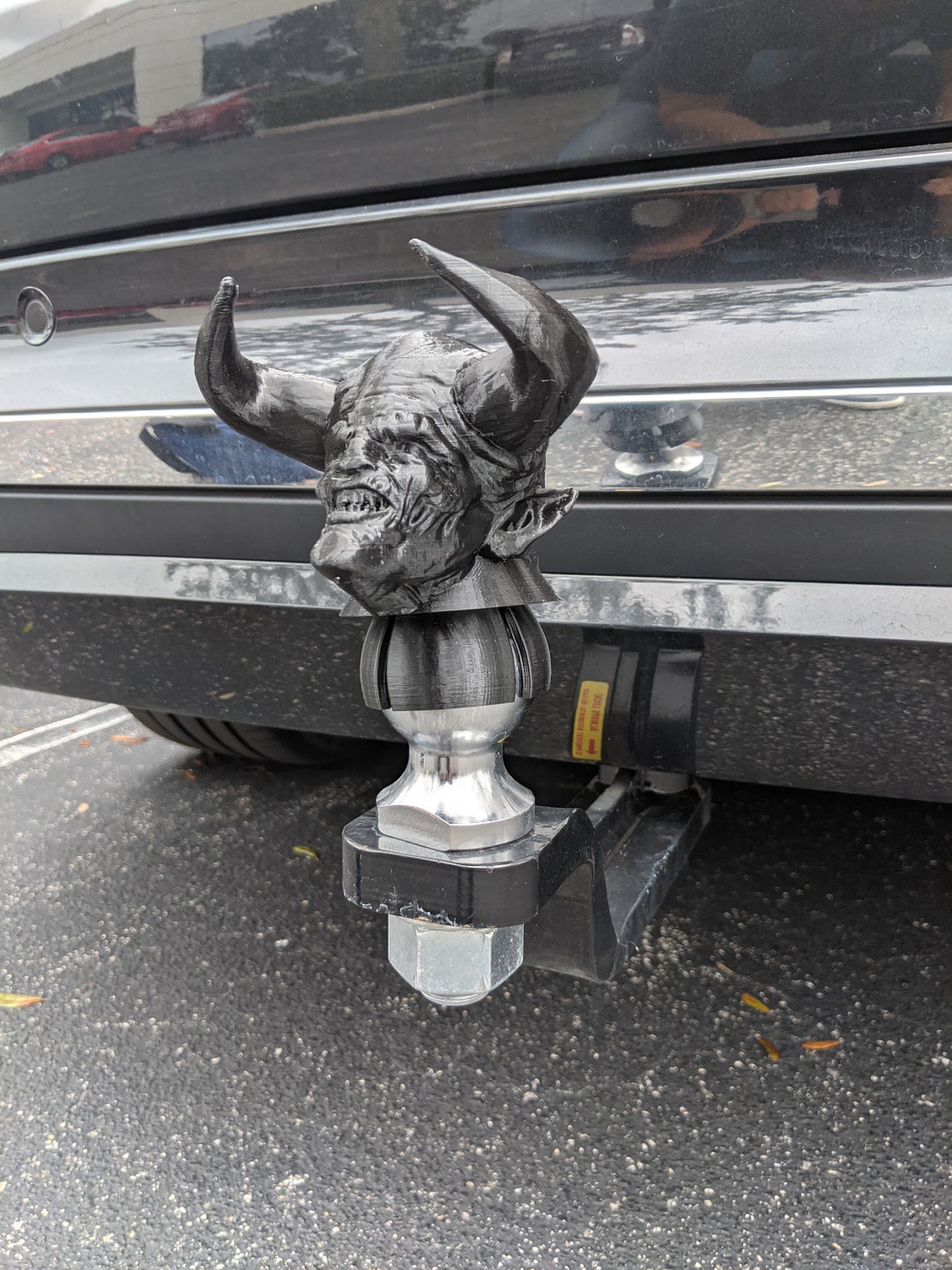 Devil Trailer Tow Hook Ball / Hitch Cover Etsy