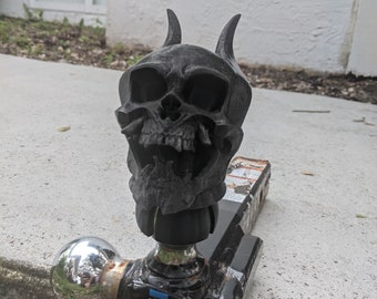Oni Skull Trailer Tow hook ball / hitch cover