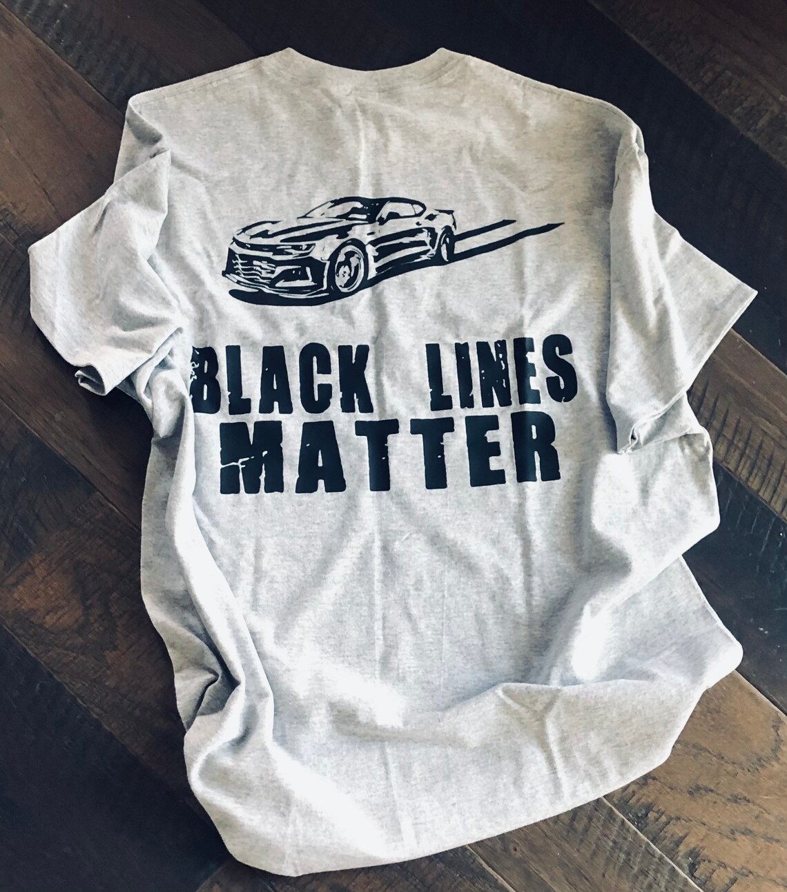 Black LINES Matter with ZL1 Chevy Camaro shirt racing tee Etsy
