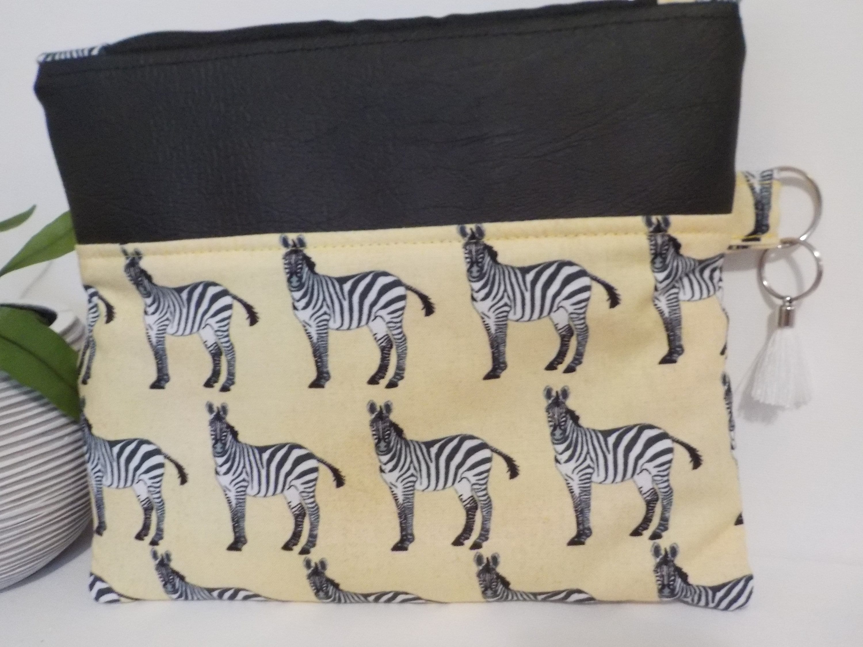 Make up / Cosmetic Bag. Zebra Design. Toiletries Bag Etsy Australia