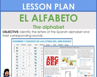 Spanish Lesson Plan: The alphabet - El alfabeto