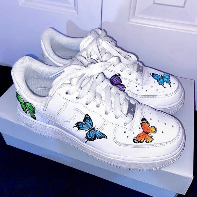 patterned air force 1