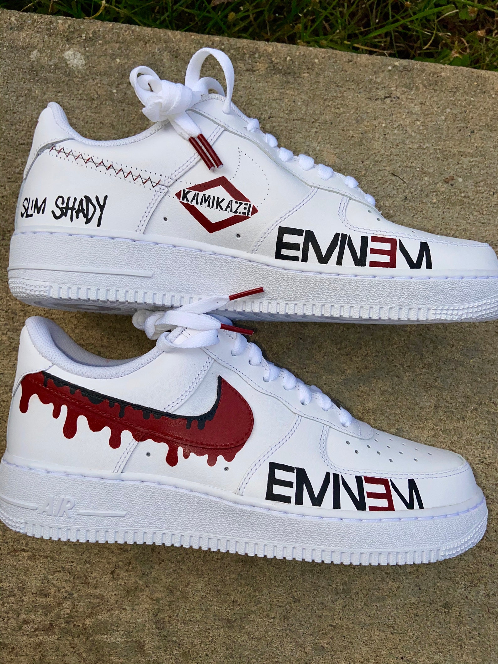 Eminem Custom Air Force 1 Etsy