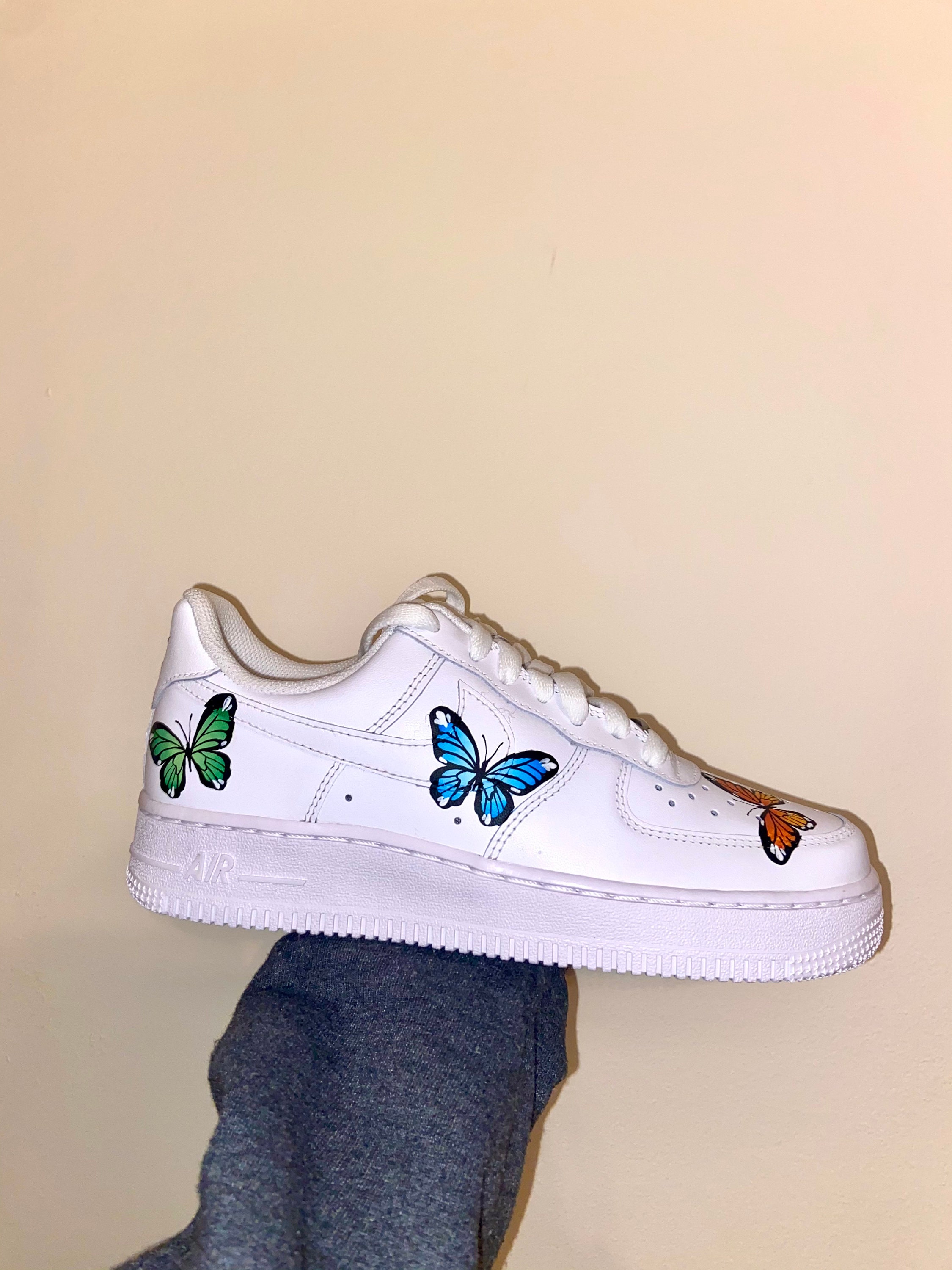 custom air force one butterfly