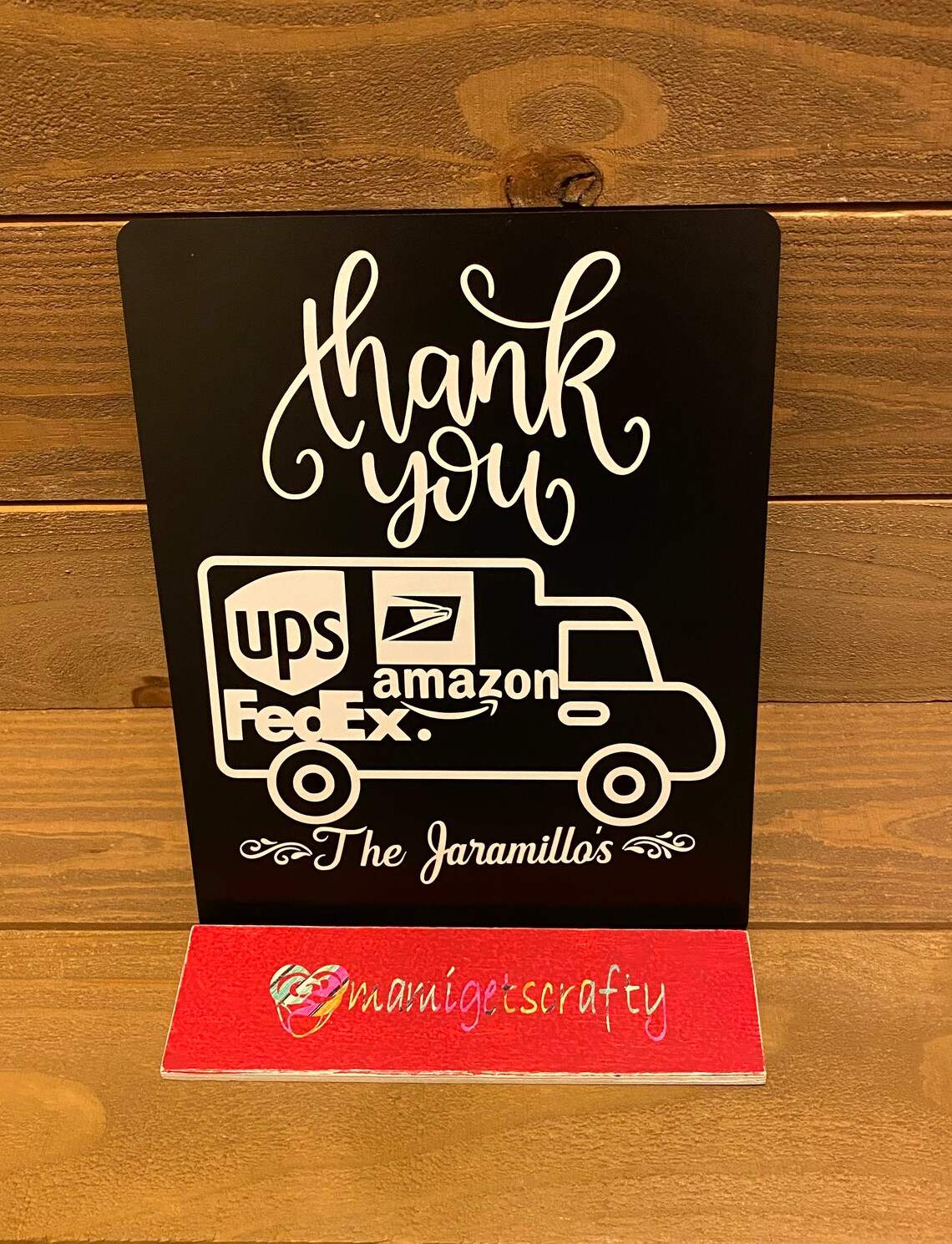 Delivery Driver Thank You Sign Thank You Sign Chalkboard Etsy