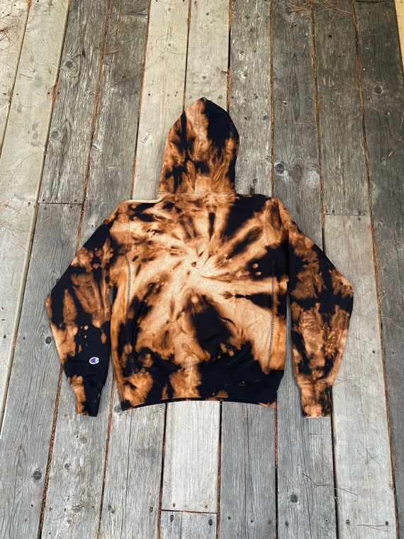 hardwood dye hoodie