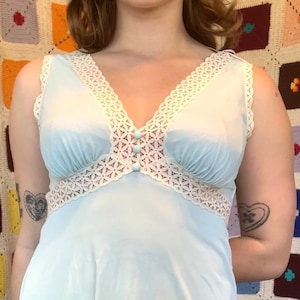 Baby Blue Slip Dress