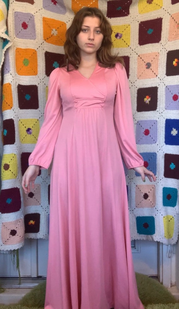 70’s Pink Gown