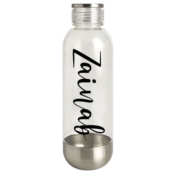 Personalised 700 ml Water Bottle Any Name/Quote 