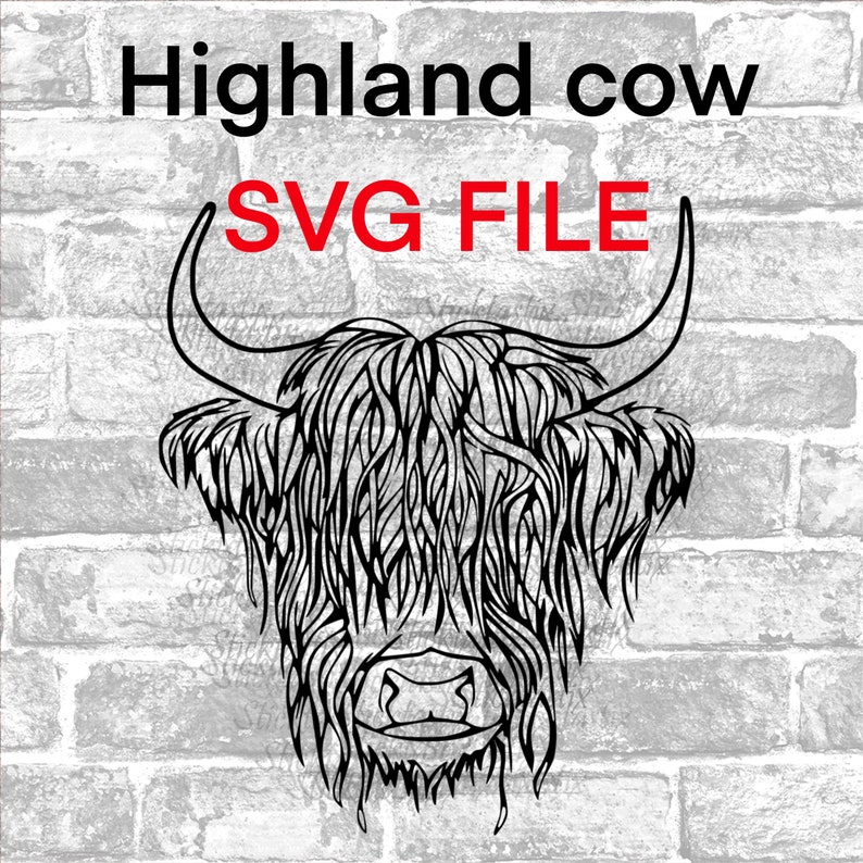 Free Free 317 Highland Cattle Svg SVG PNG EPS DXF File