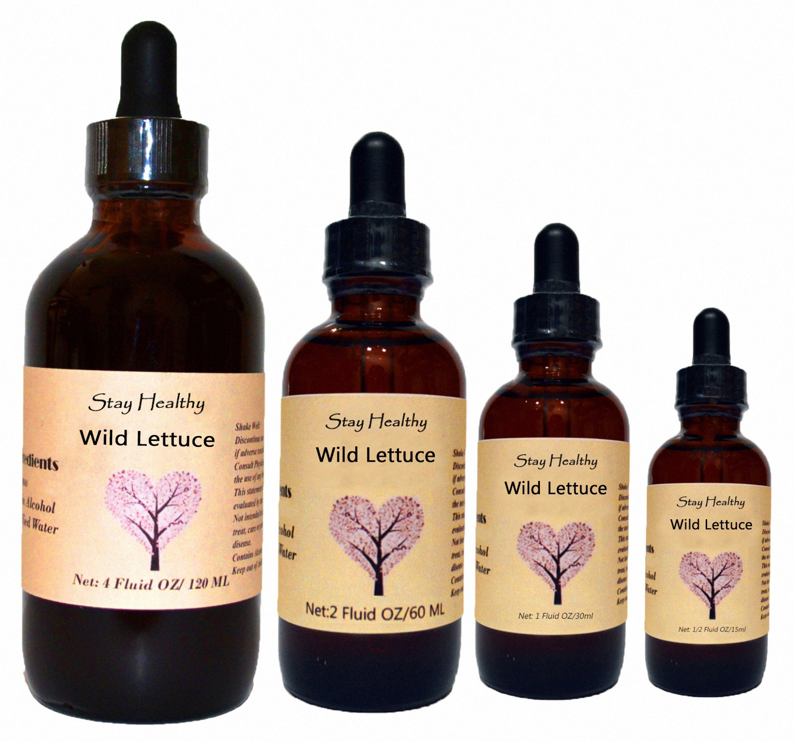 Wild Lettuce - Liquid Herbal Extract Premium Quality Tincture - Stron…