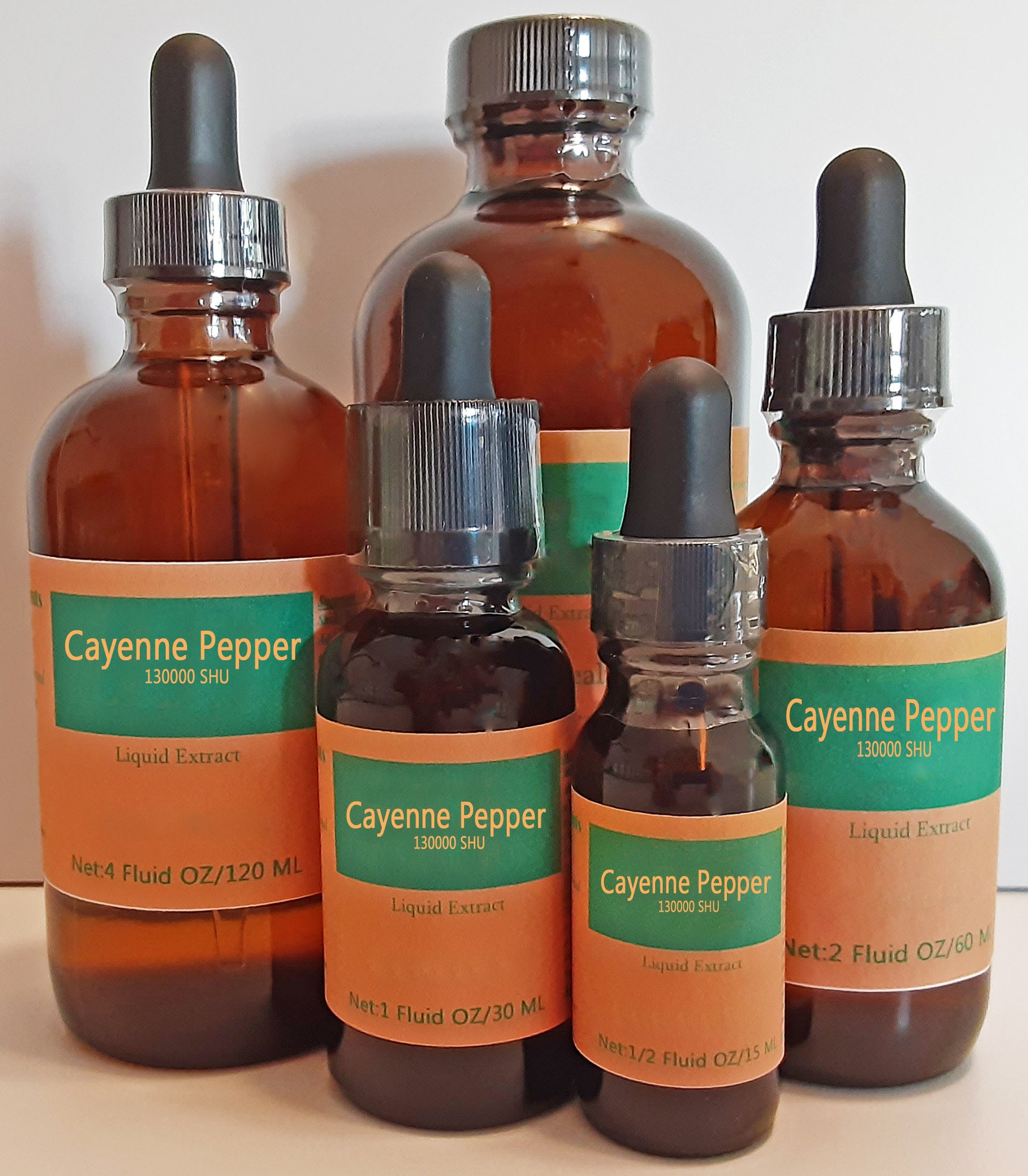 Cayenne Pepper 130000 SHU Liquid Herbal Extract Tincture Etsy