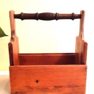 Rustic Toolbox Caddy