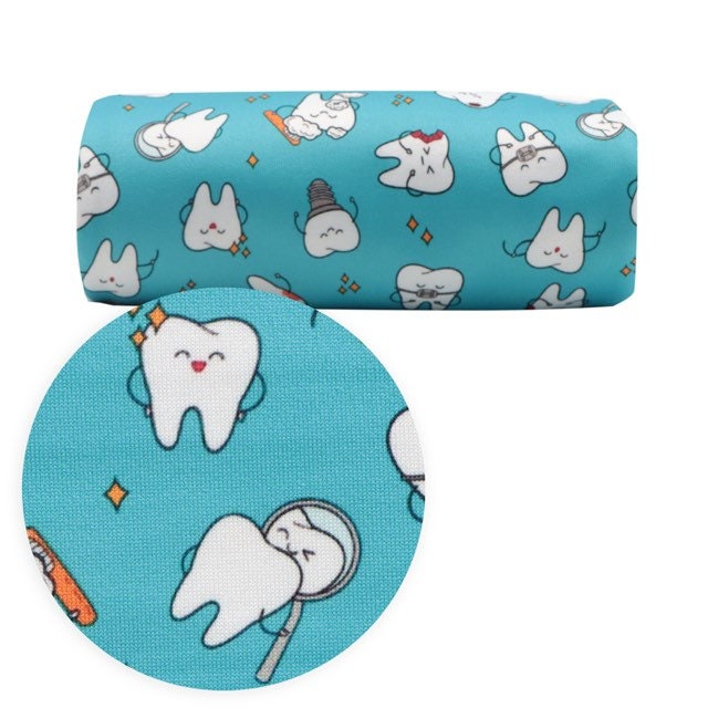 Teeth Fabric Dentist Fabric Half A Yard 100 Cotton Fabric Etsy